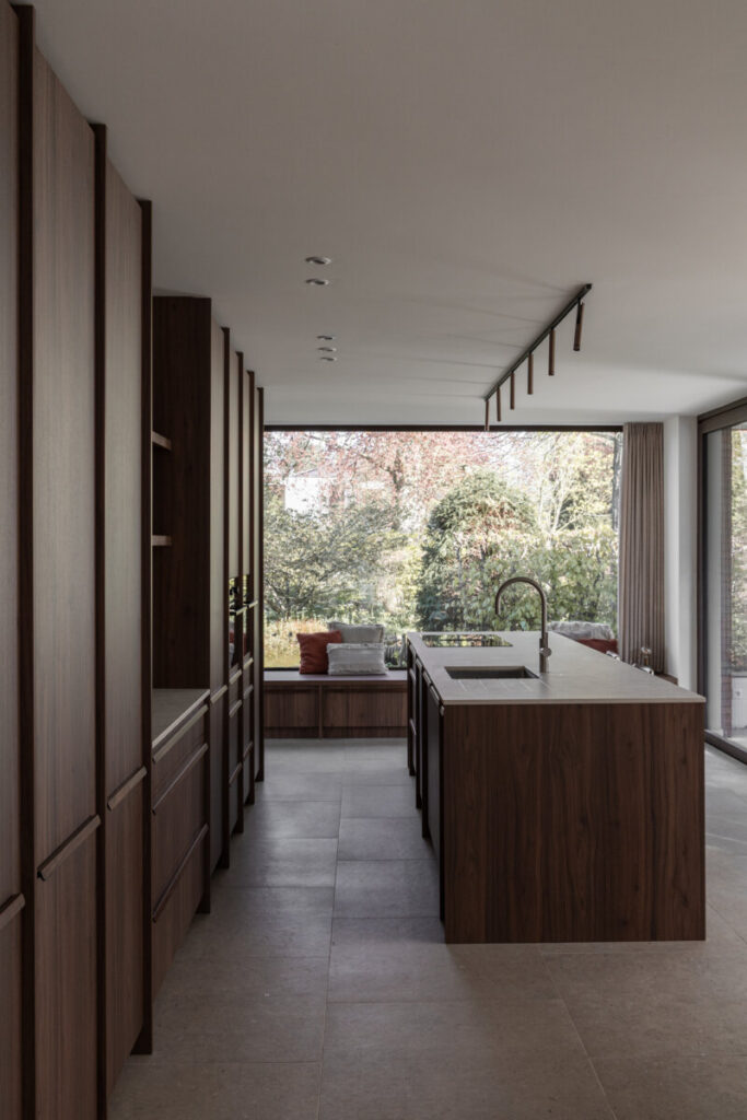 Open keuken hout