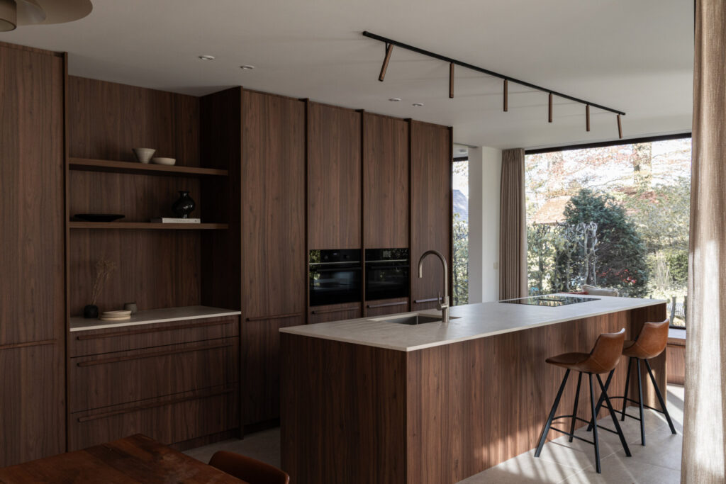 Open keuken hout